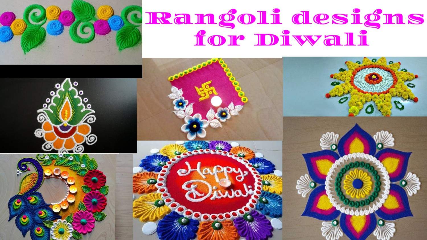 rangoli designs for diwali