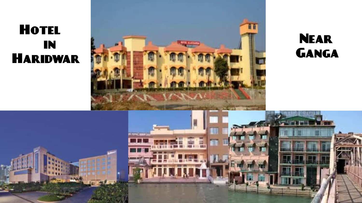 Hotel in Haridwar near Ganga