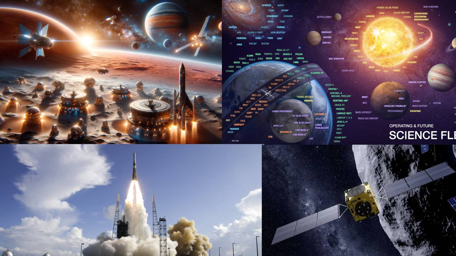 Space Exploration 2024 missions